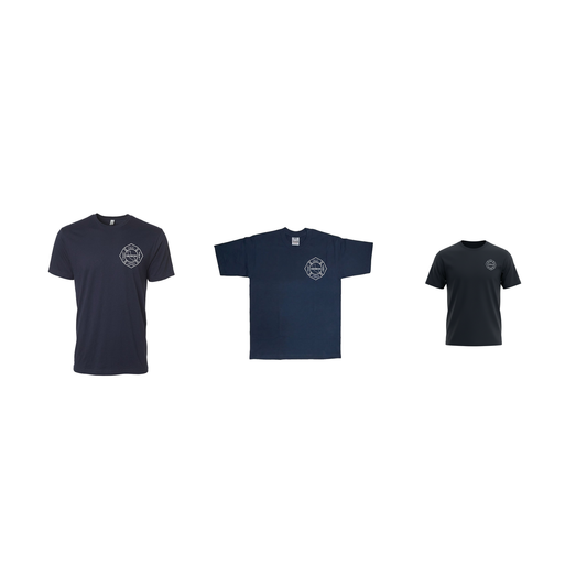 CAL FIRE 10-Shirt Bundle Short Sleeve — Independent, Pro Club, and First Tactical CAL FIRE short sleeve shirts.