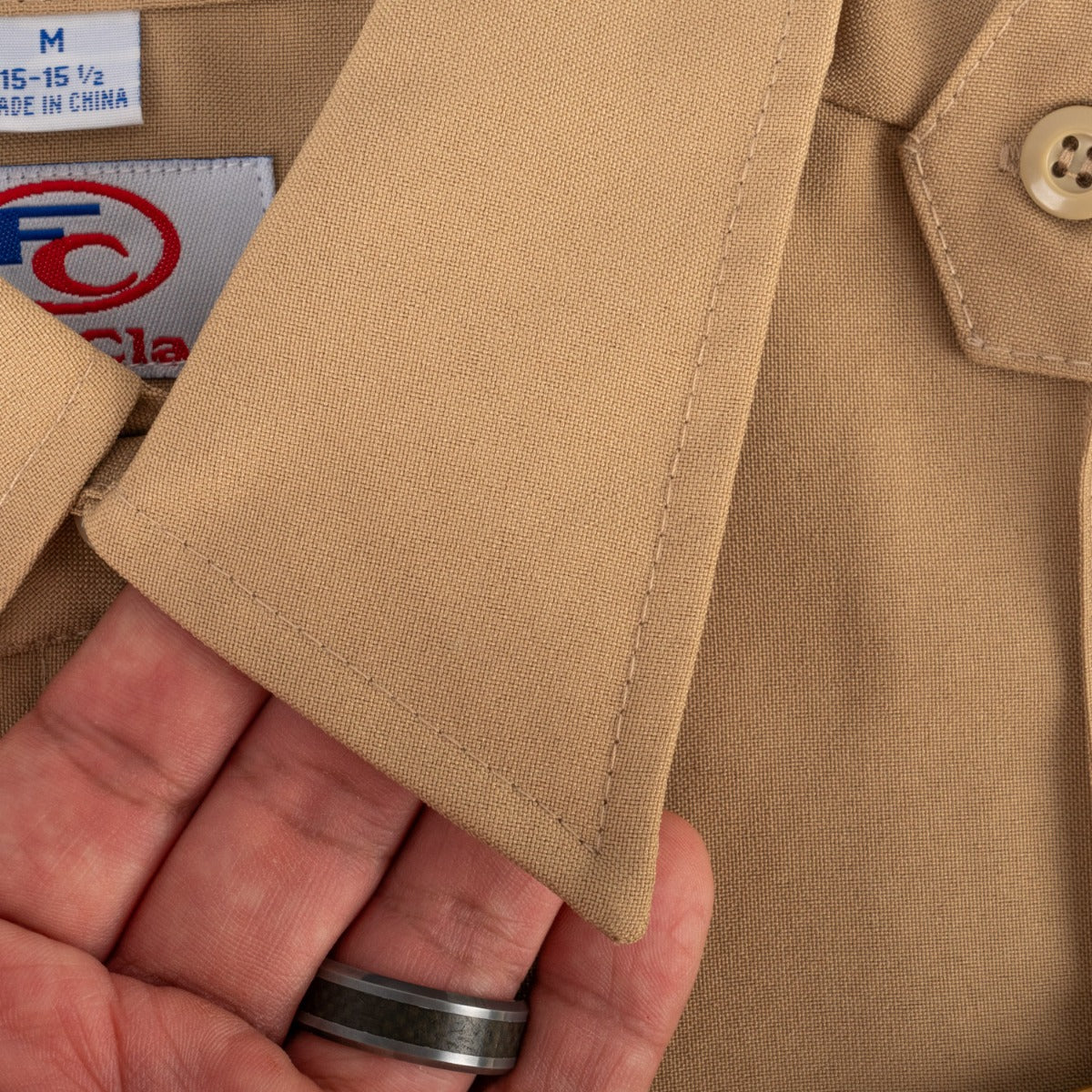 100% Polyester Short Sleeve Uniform Shirts