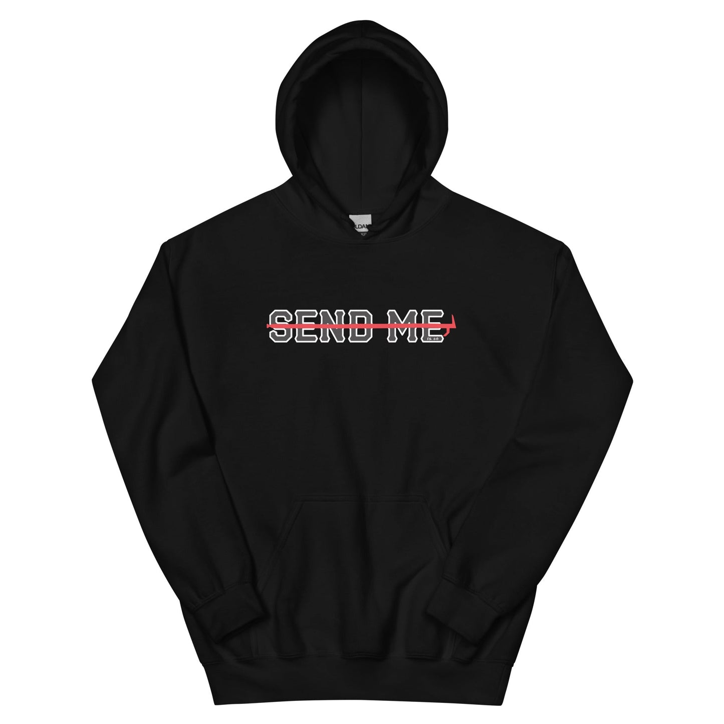Stache Salt Send Me Hoodie in Black — front view