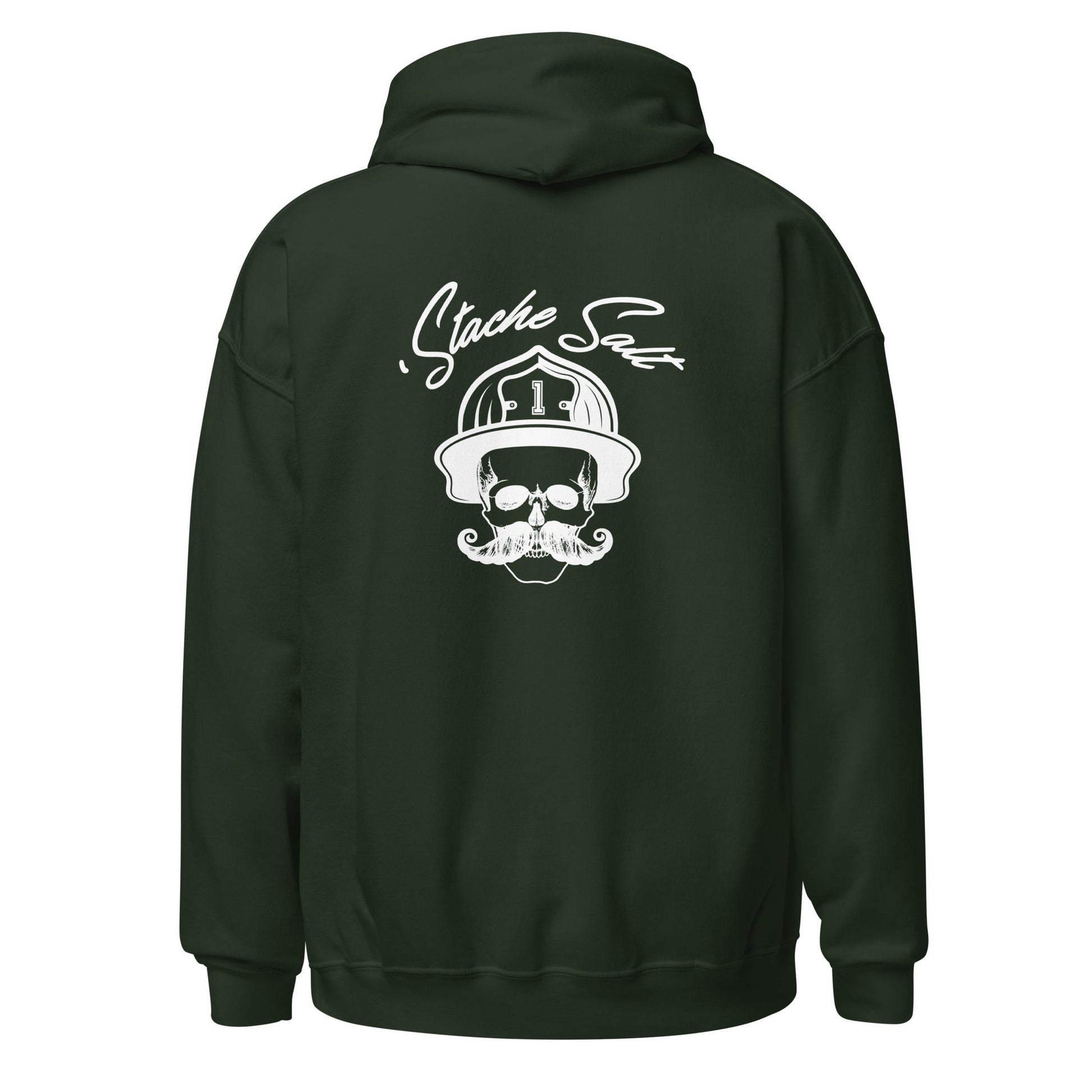 Stache Salt 2025 OG Green Hoodie — back view