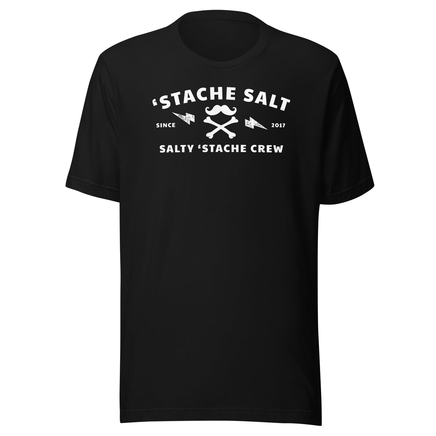 Salty 'Stache Crew Welcome Tee