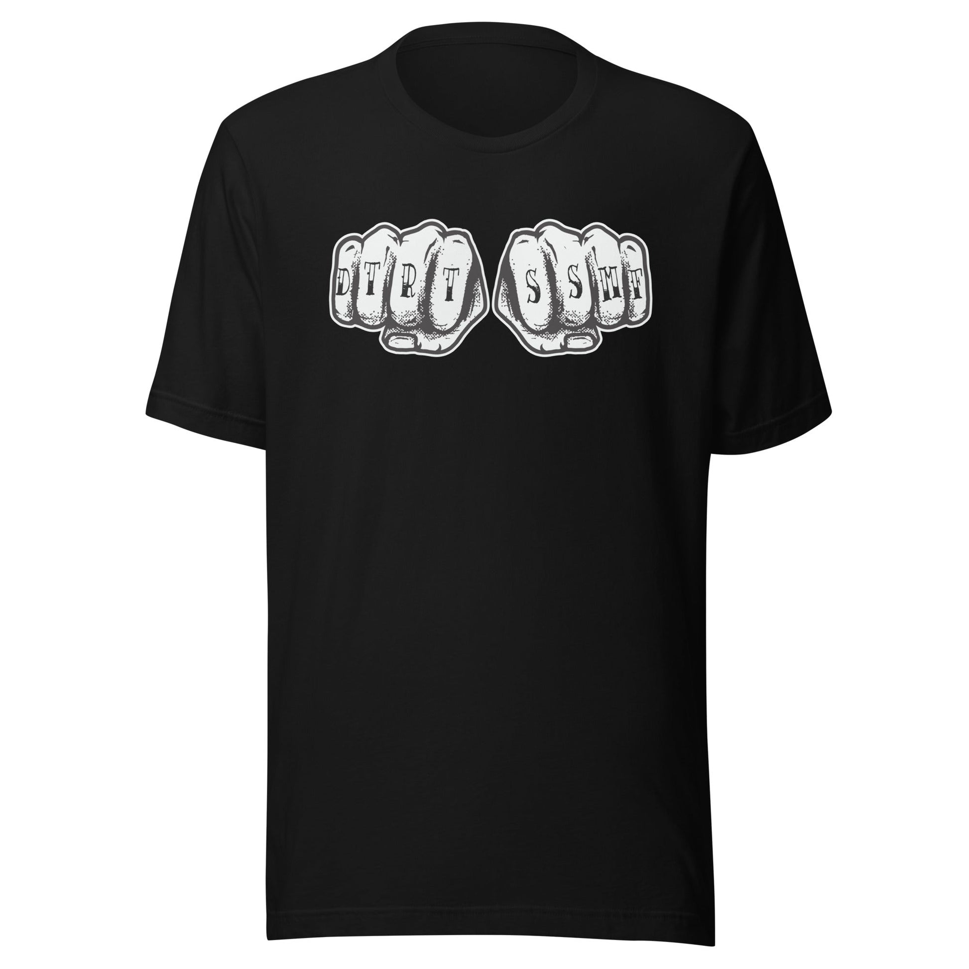 Stache Salt DTRT Tee in Black — front view