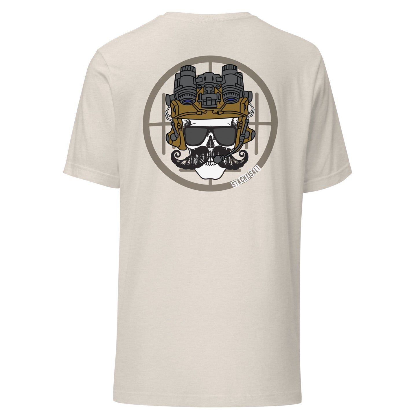 Stache Salt Breacher Tee — back view