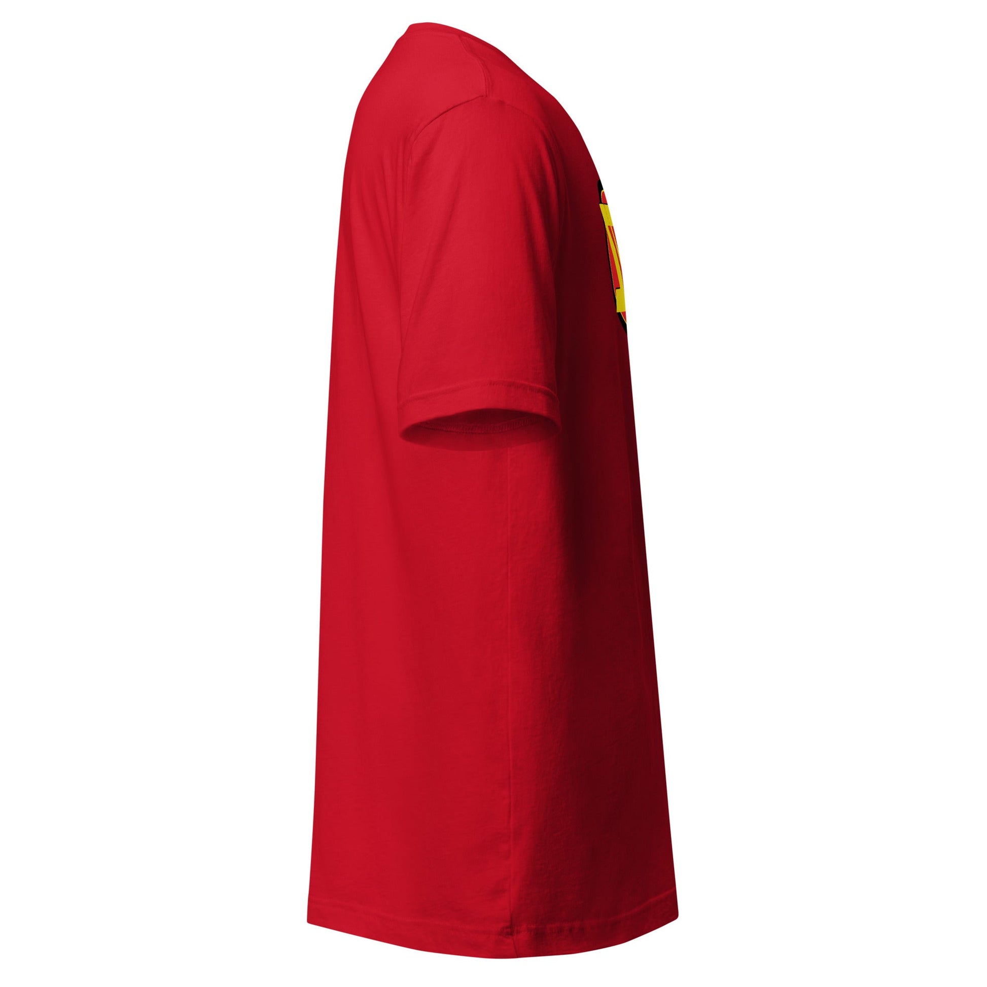 Stache Salt SSMW Tee in Red — side view (2)