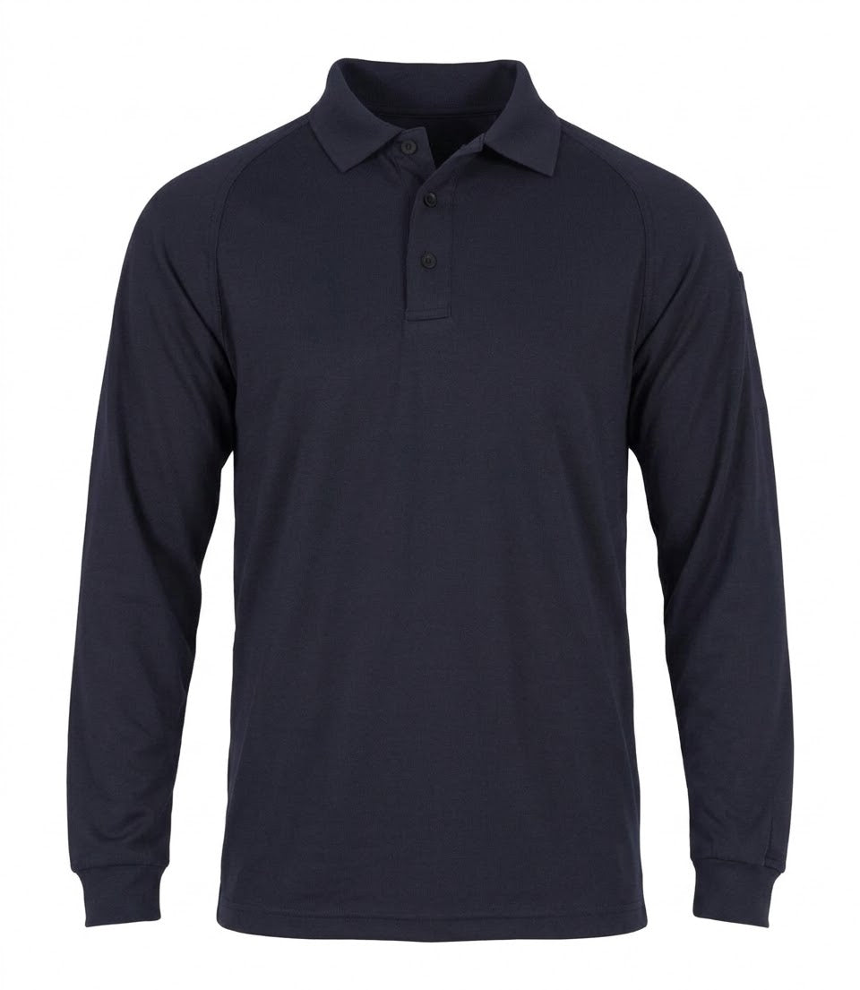 CAL FIRE First Tactical Men’s Performance Long Sleeve Polo - alternate view