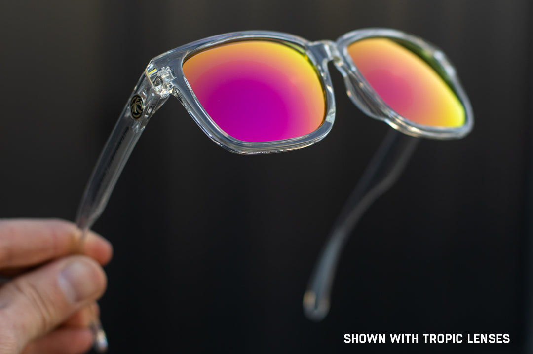 Heat Wave Visual Apollo Vapor Clear sunglasses view 3