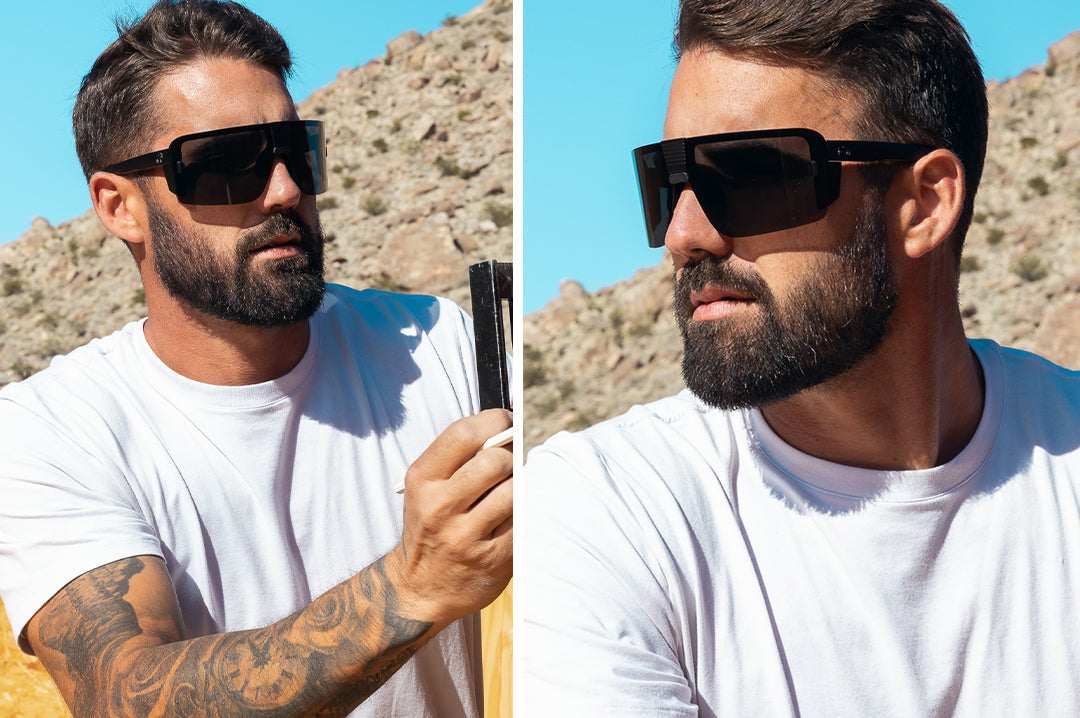 Heat Wave Visual Vector Anti Fog Black sunglasses view 6