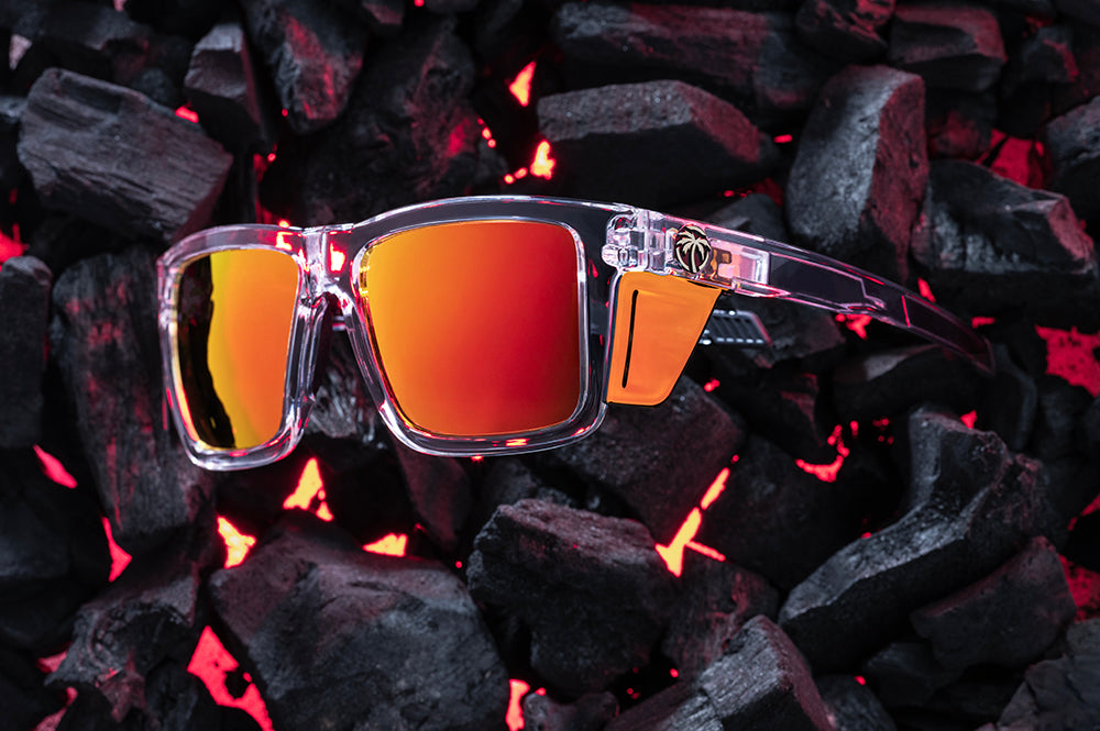 Heat Wave Visual Performance XL VISE Frame Vapor Clear Frame Sunblast Lens sunglasses view 3