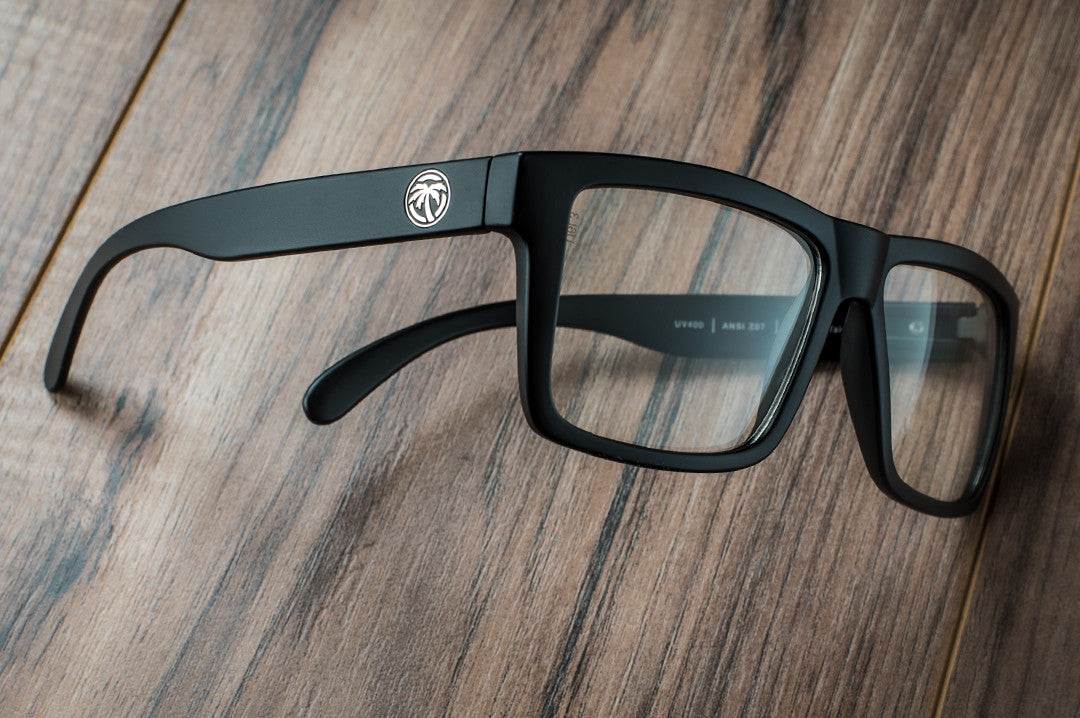 Heat Wave Visual VISE Black Frame Clear Lens sunglasses view 3