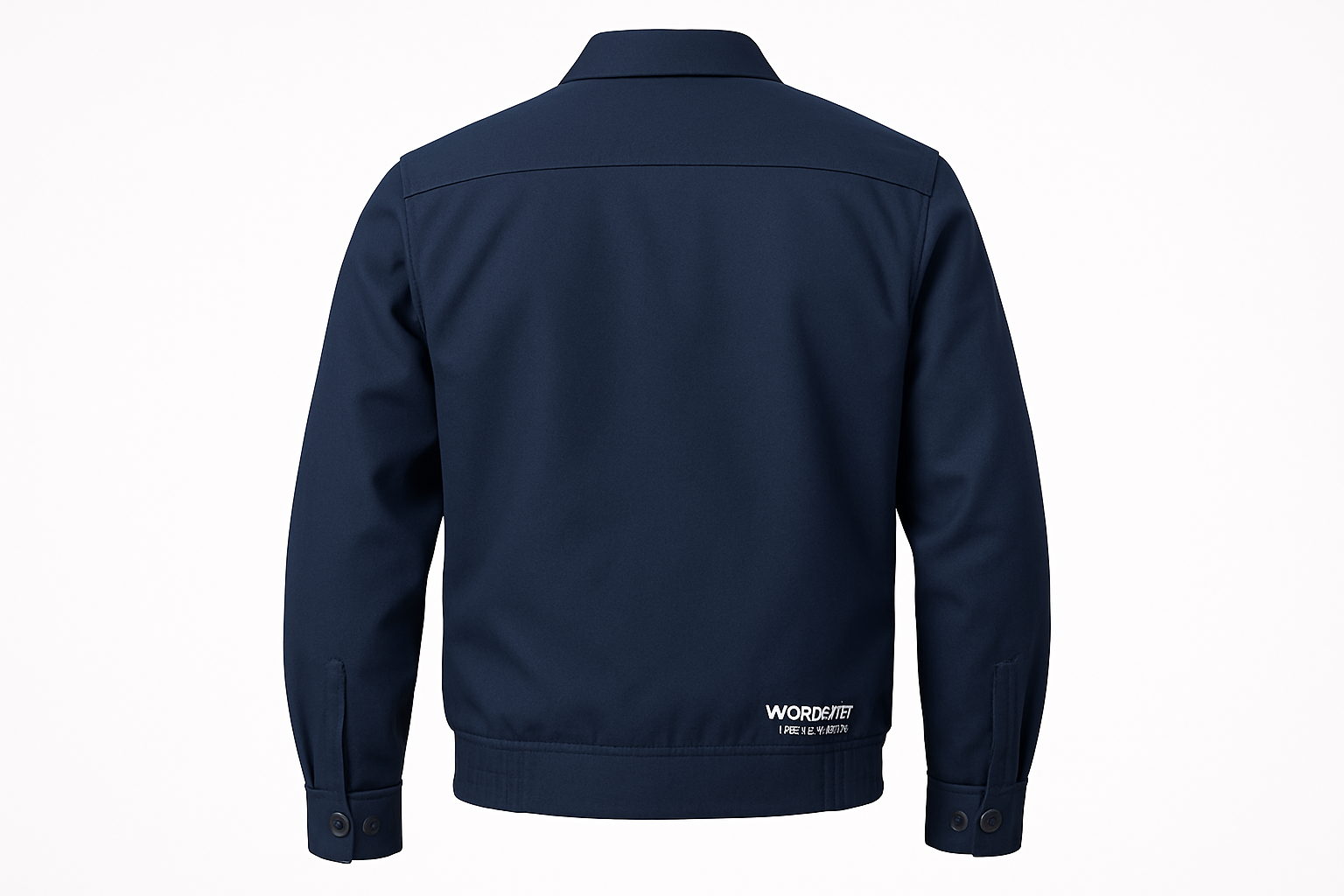 WorkRite Fire Service Jacket - Back View