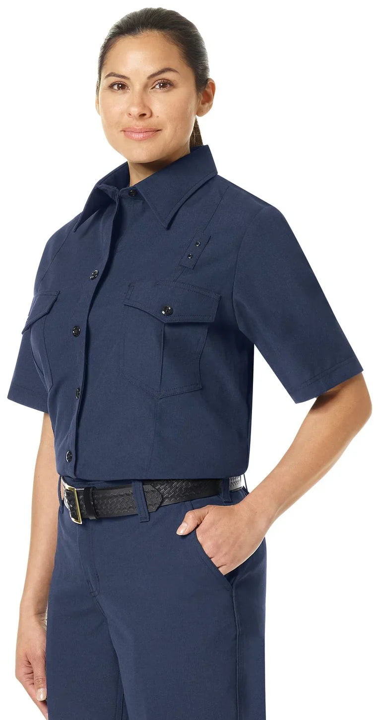 WorkRite FSF3 womens short sleeve Nomex shirt - side