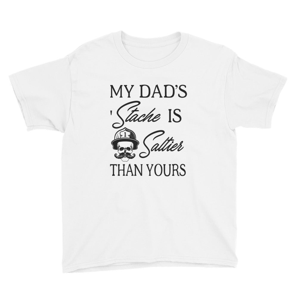 Kid's My Dad's 'Stache is Saltier Tee